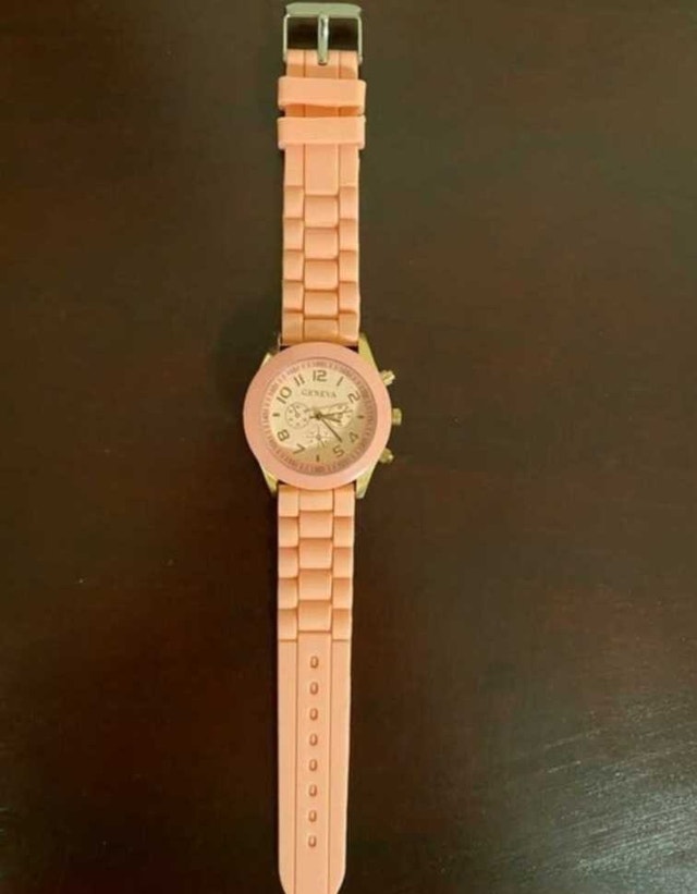 Brand New Geneva Cream Pink Watch with Gold Accents - photo 4