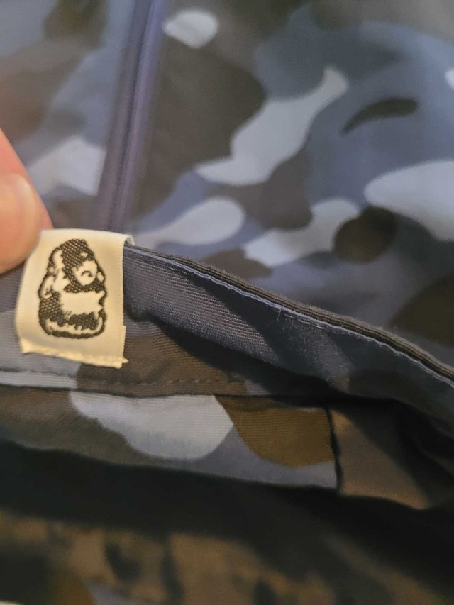 Bathing Ape BAPE Navy Blue Camo Jacket - photo 5