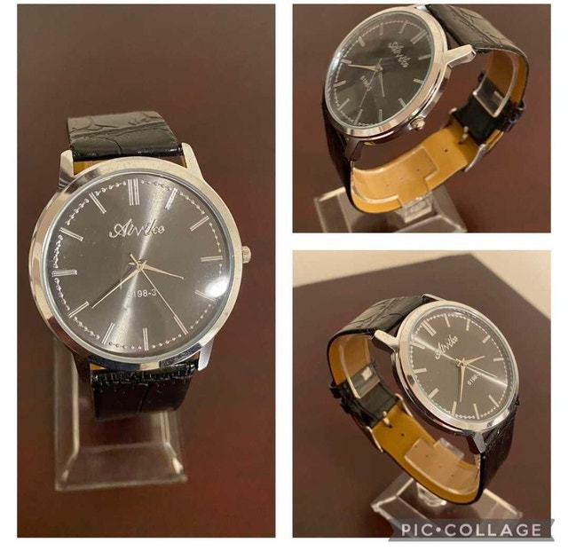 Metallic Grey Fashion Watch