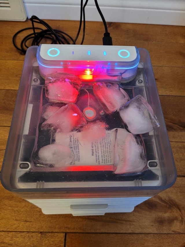 New Portable White Nexfan-01 Mini Air Cooler Fan - photo 2