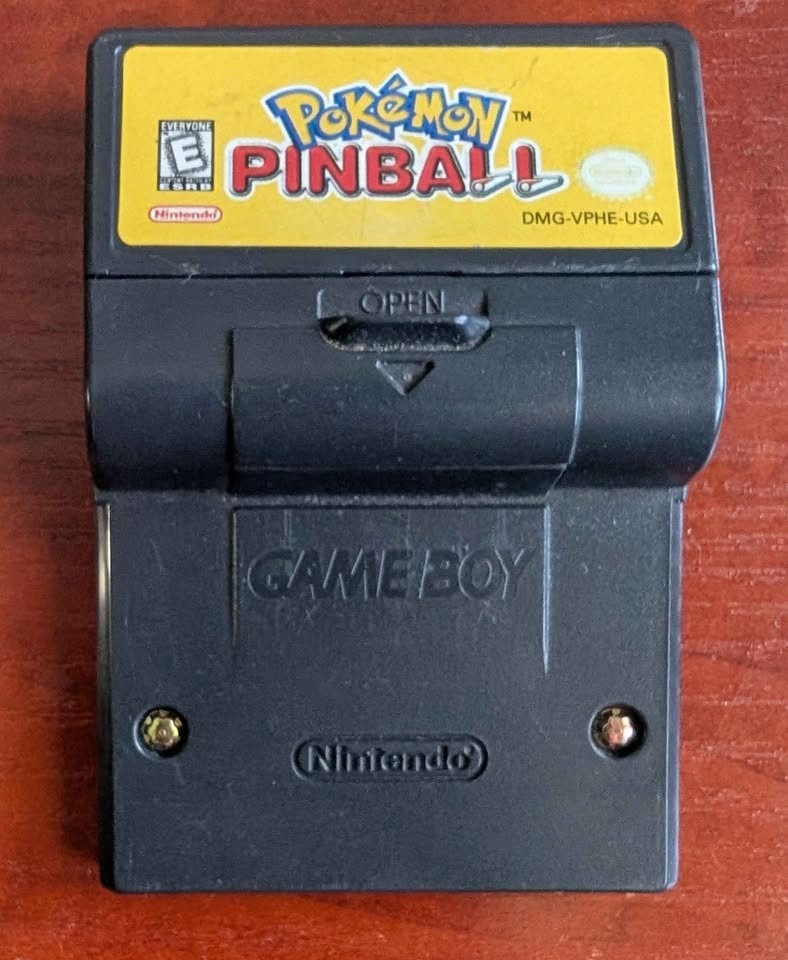 Pokemon Pinball Nintendo Game Boy Color GBC Rumble - photo 2