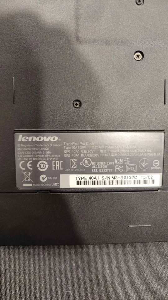 Lenovo docking station - photo 2