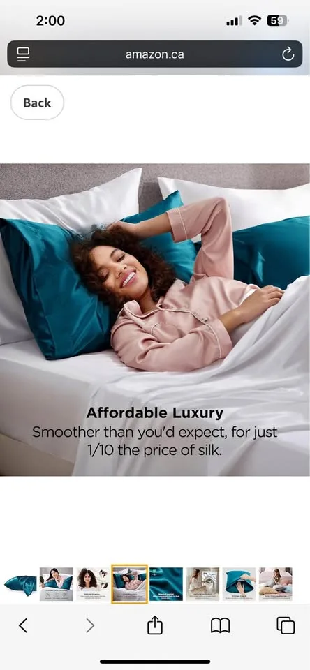 Bedsure body pillow case thumbnail
