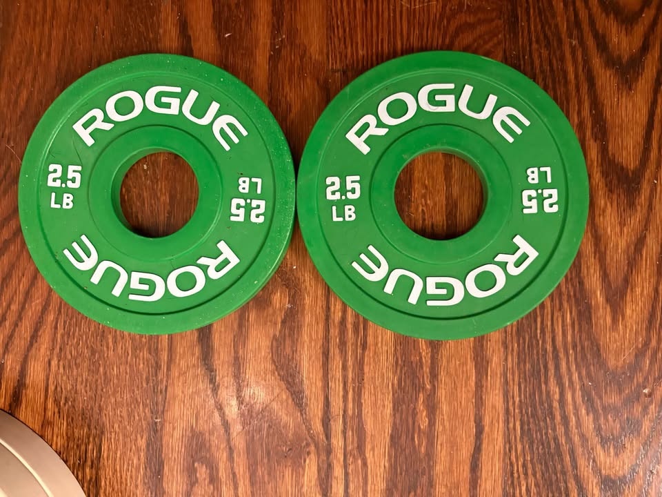 Rogue Olympic Rubber Change Plates ( lbs ) - photo 3