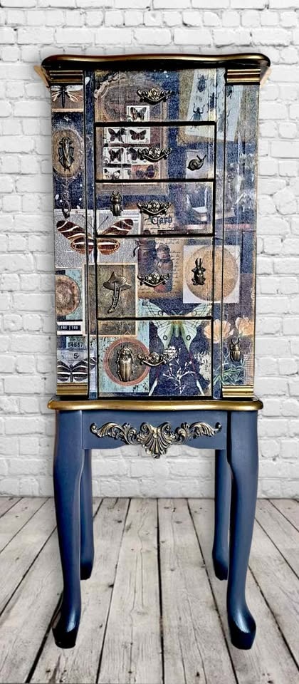 Refurbished jewelry armoire/stand