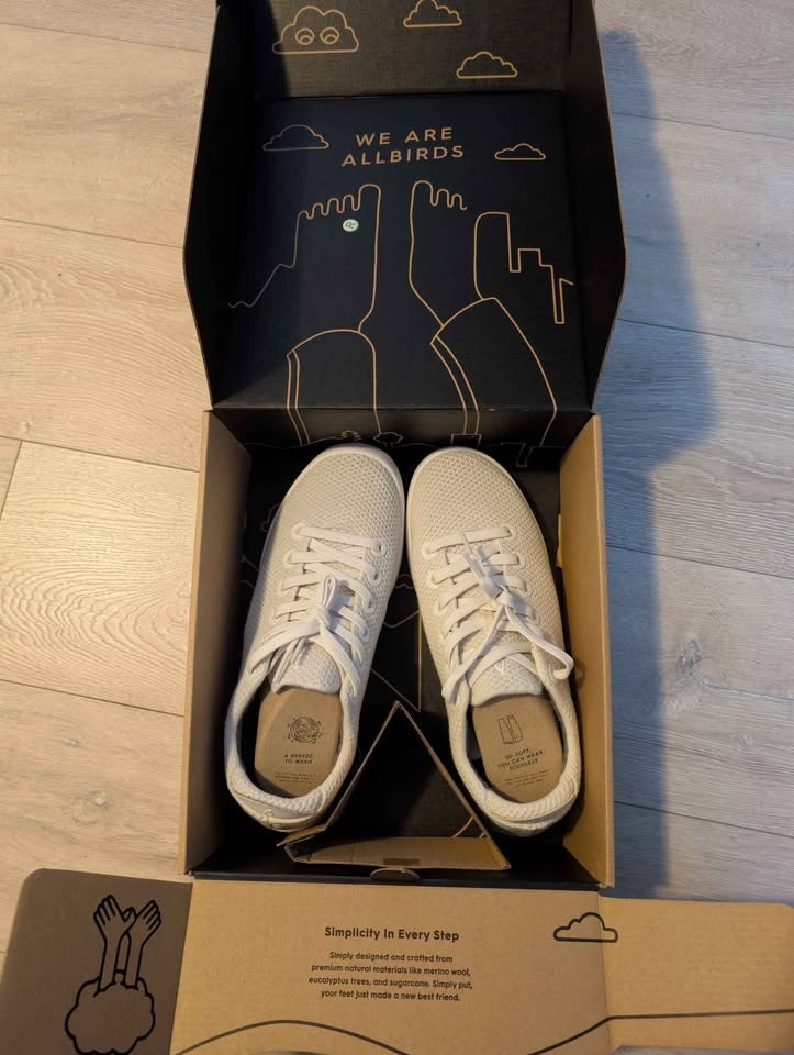 BRAND NEW - Allbirds White Shoes - photo 2