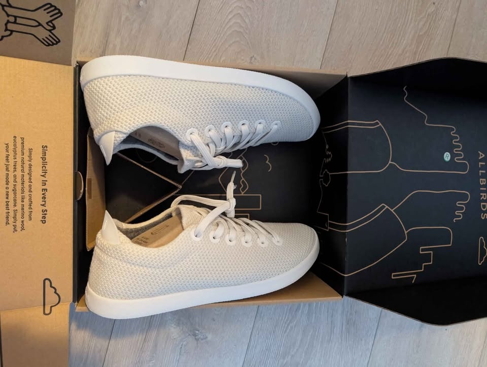 BRAND NEW - Allbirds White Shoes - photo 3