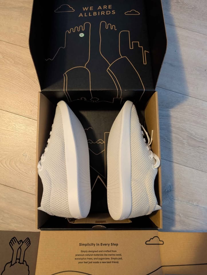 BRAND NEW - Allbirds White Shoes - photo 4
