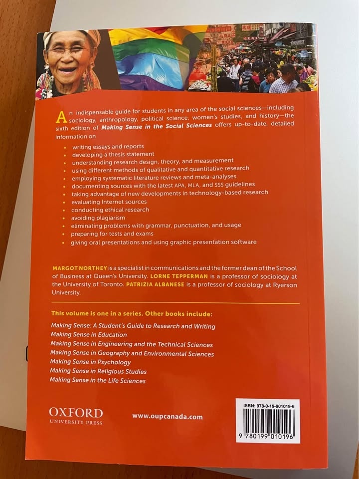 Making sense research and writing textbook - photo 2