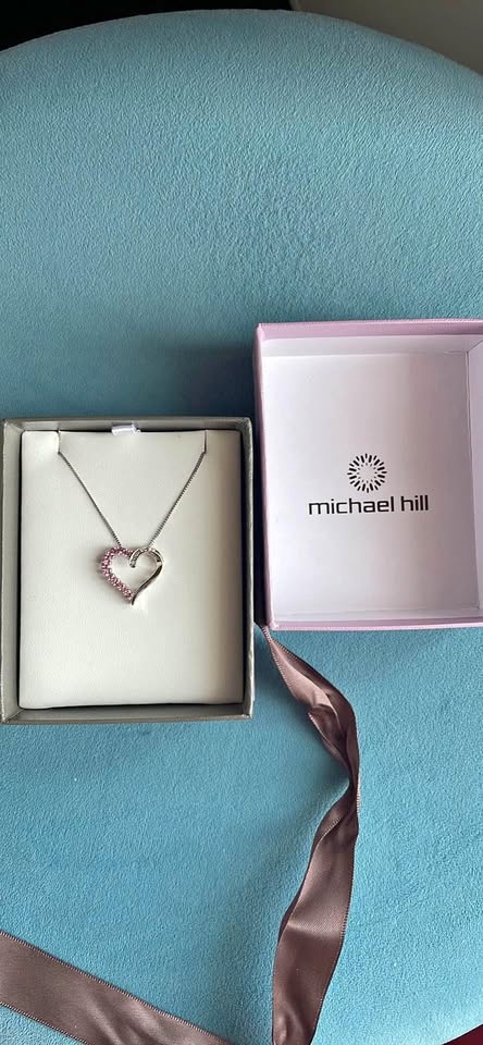 Michael hill heart necklace