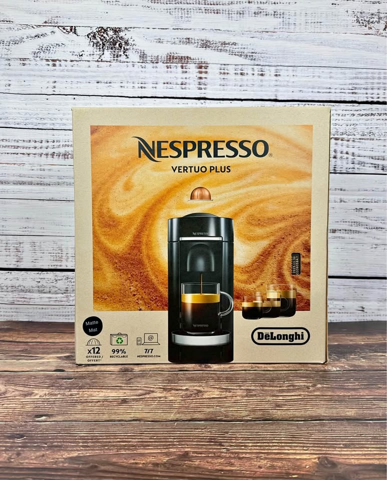 Nespresso VertuoPlus by DeLonghi - Matte Black