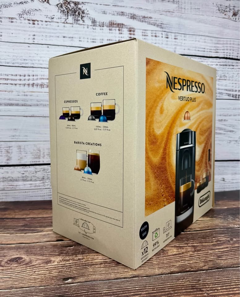 Nespresso VertuoPlus by DeLonghi - Matte Black - photo 3