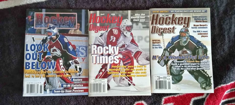 Patrick Roy magazines