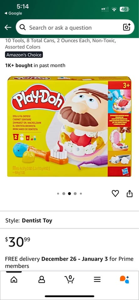 Play-doh dentist play set - photo 4