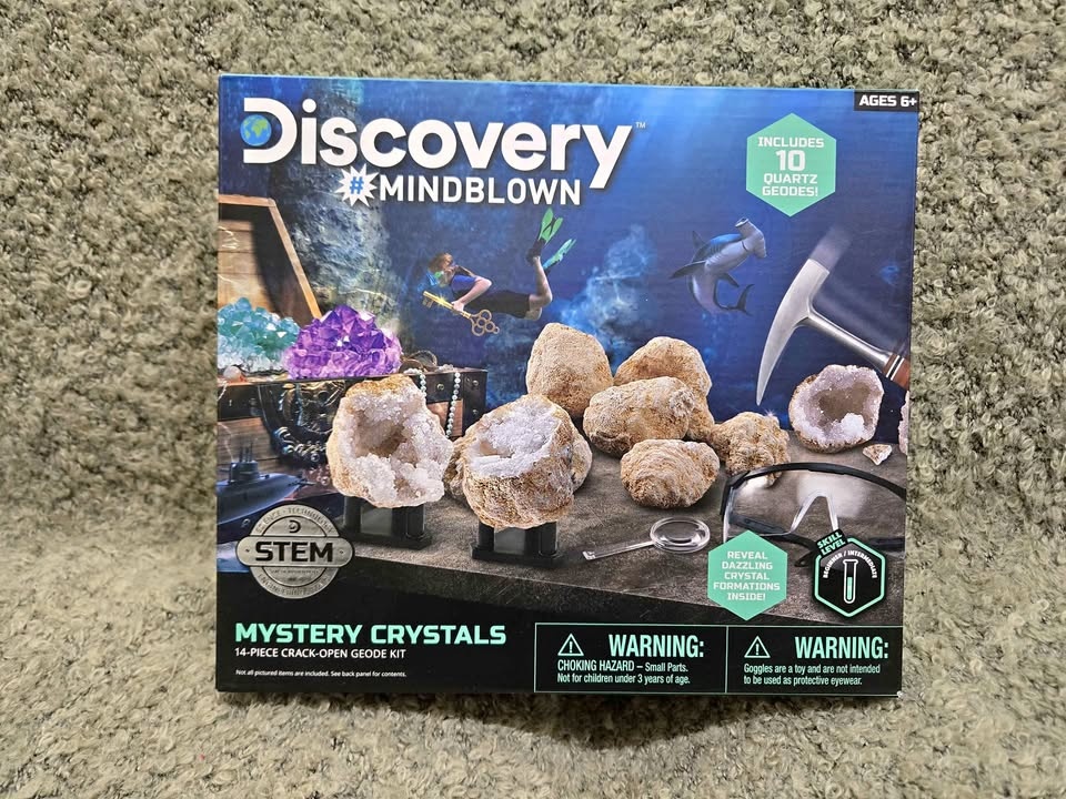 Discovery mystery crystals set