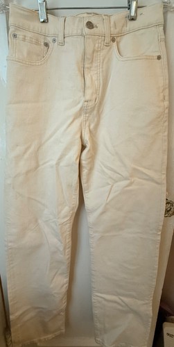 Madewell '90s Straight Jean Vintage Canvas 27 NWT cream - photo 2