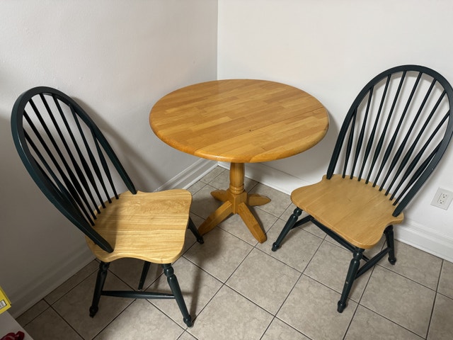 Table and Chairs