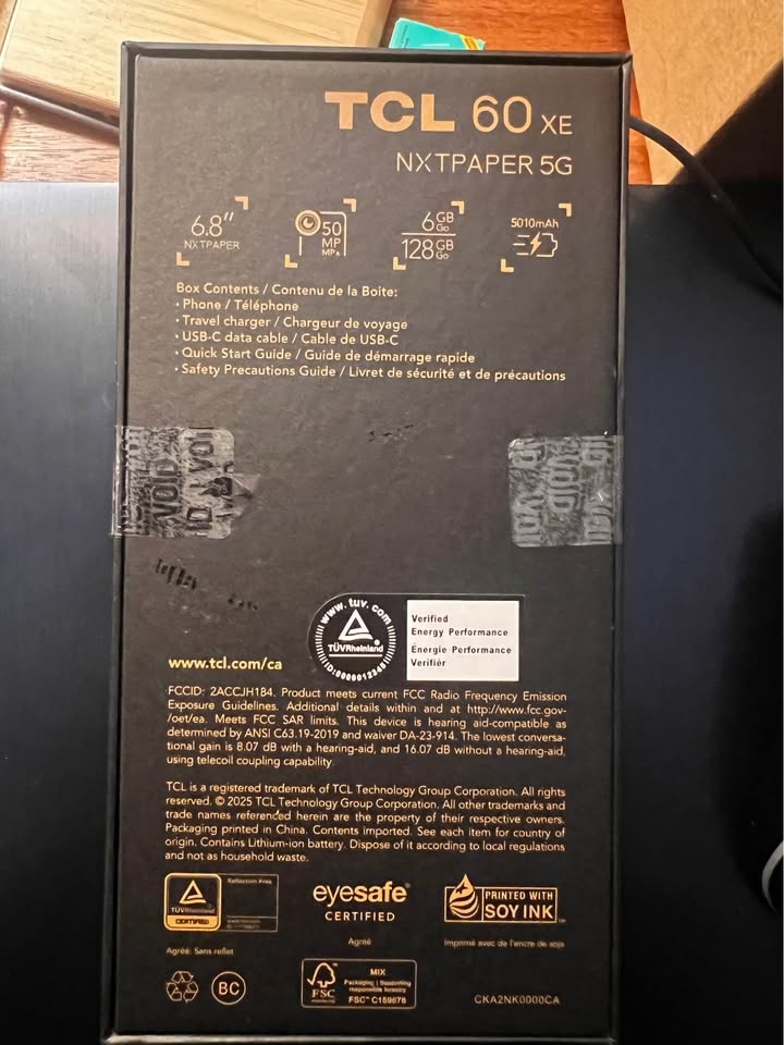 TCL 60 XE NXTPAPER 5G - 128 GB Storage, 6GB Ram - photo 4