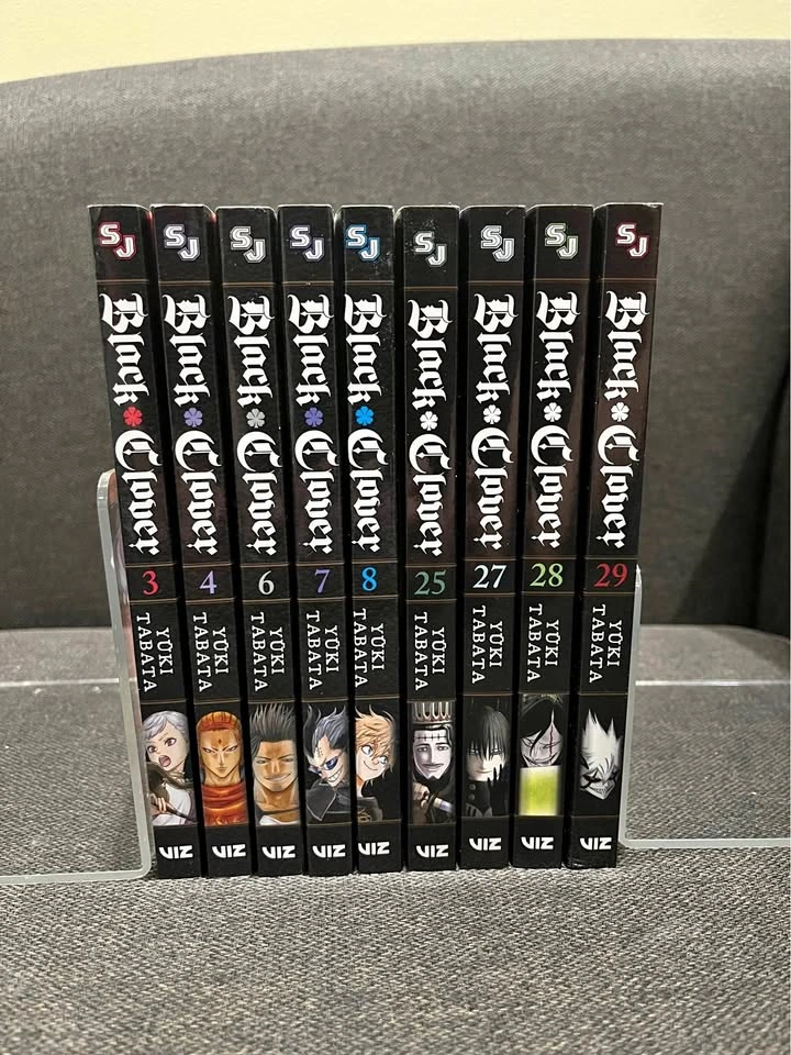 Black Clover Manga Lot (9 volumes)