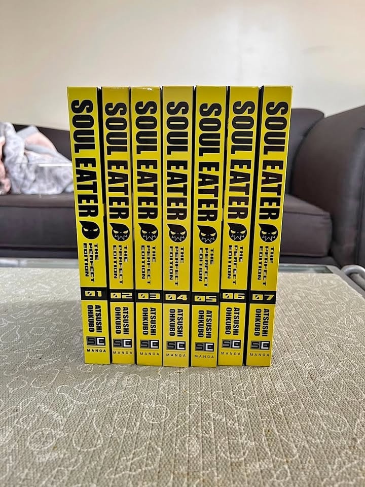 Soul Eater Perfect Edition 1-7 Manga Hardcovers