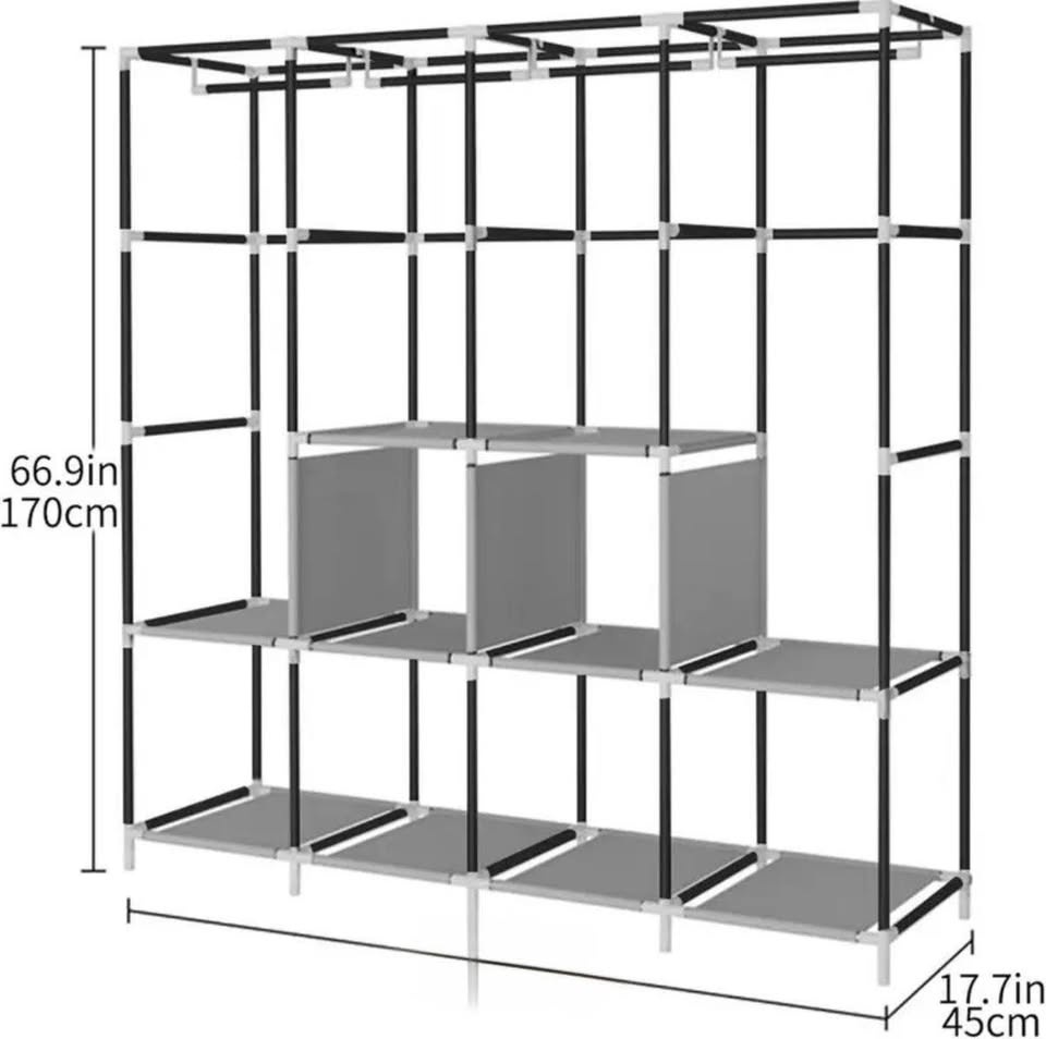 Portable Wardrobe – Large Clothing Organizer (New) - photo 5