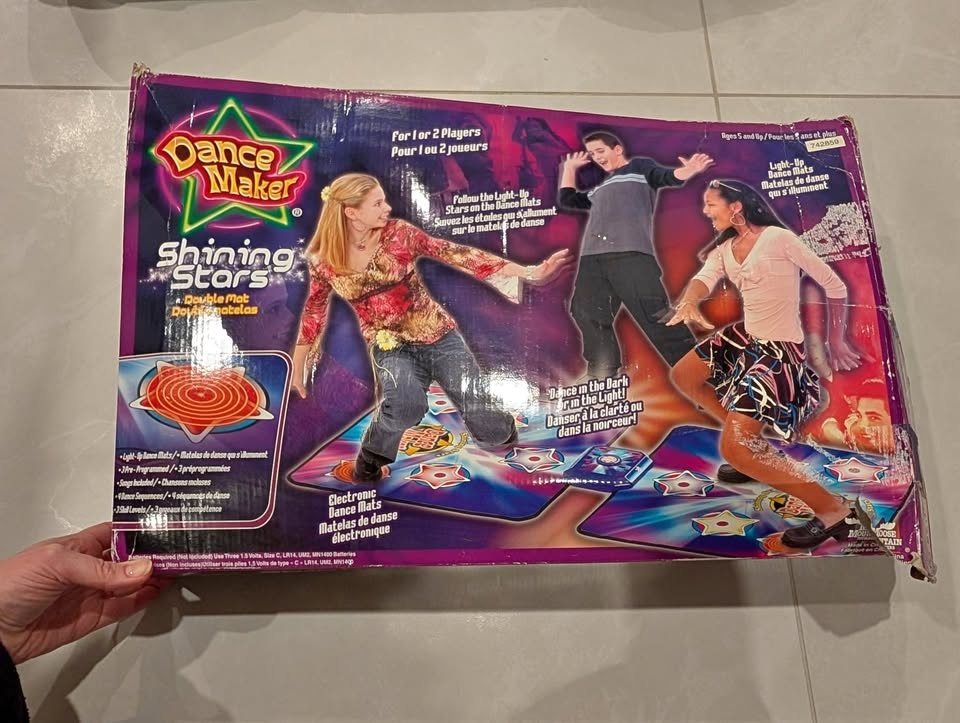 Dance Maker Shining Stars Double Mat Dance Game