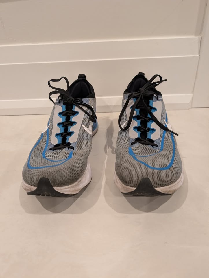 Nike Zoom Fly 4 Wolf Grey Photo Blue Mens Size 12 - photo 2