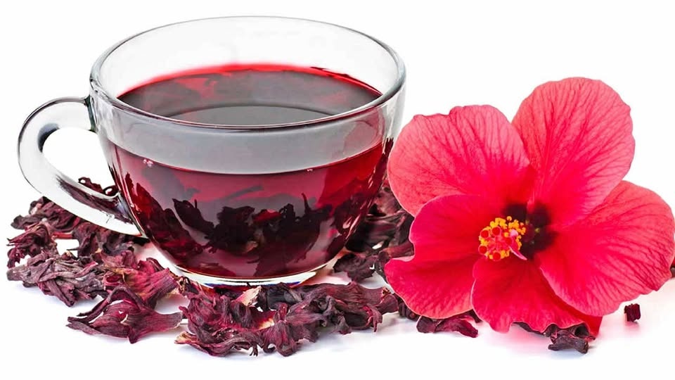 Red Hibiscus Flower Roselle dried leaves 100g