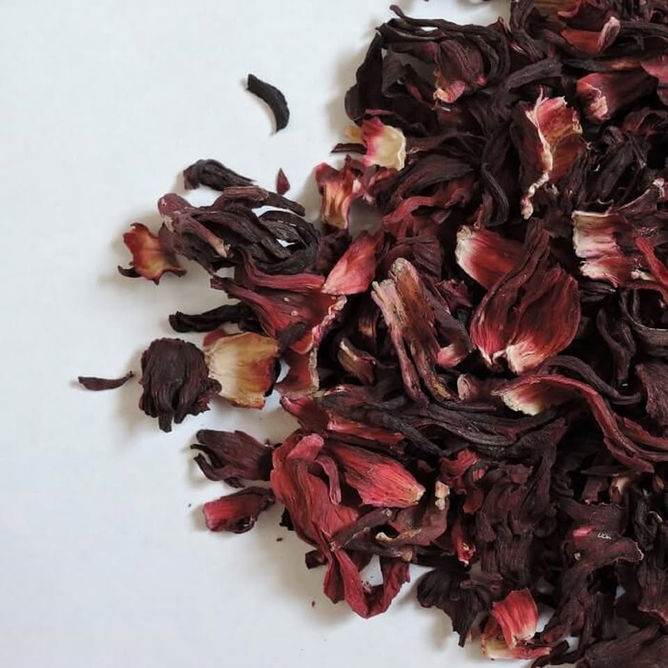 Red Hibiscus Flower Roselle dried leaves 100g - photo 2
