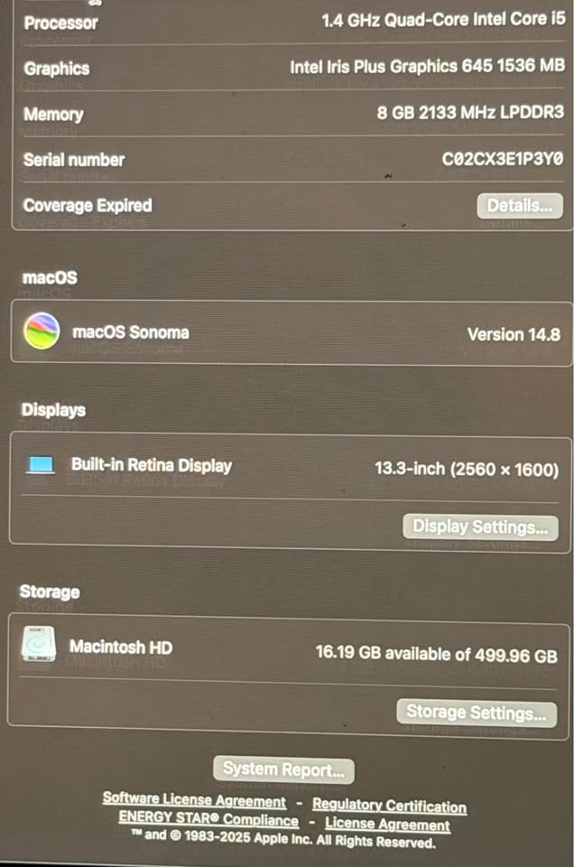 Macbook Pro 13" (2020) EXCELLENT CONDITION - photo 5