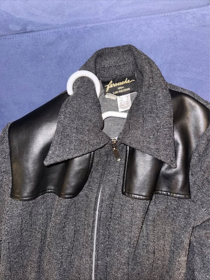 Farouche Women Jacket with leather patches - photo 5