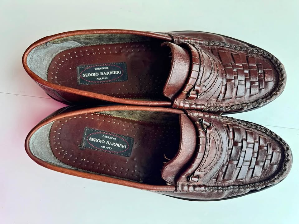 Sergio Barbieri Genuine Leather Dress Shoes Men