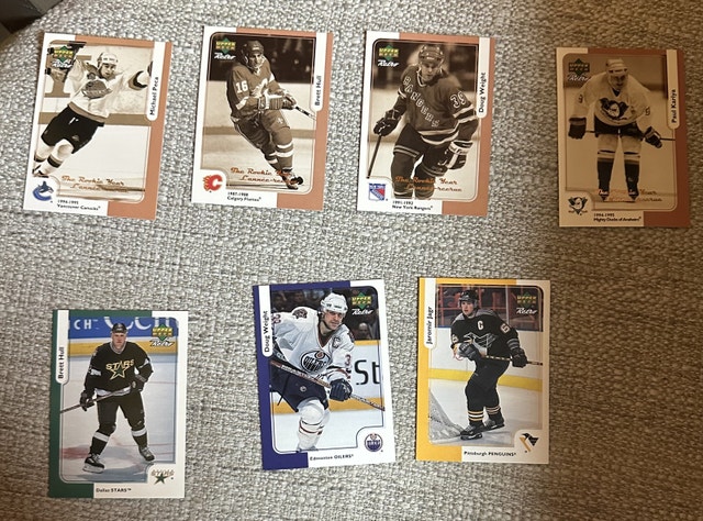 7 McDonald’s 1999 of Upper Deck cards