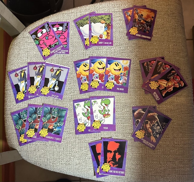 12 purple Super Nintendo cards - photo 2