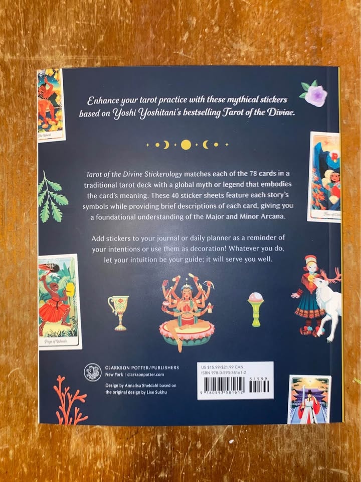 Tarot of the Divine sticker book - photo 2
