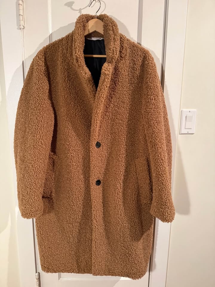 Zara Teddy Coat - photo 2