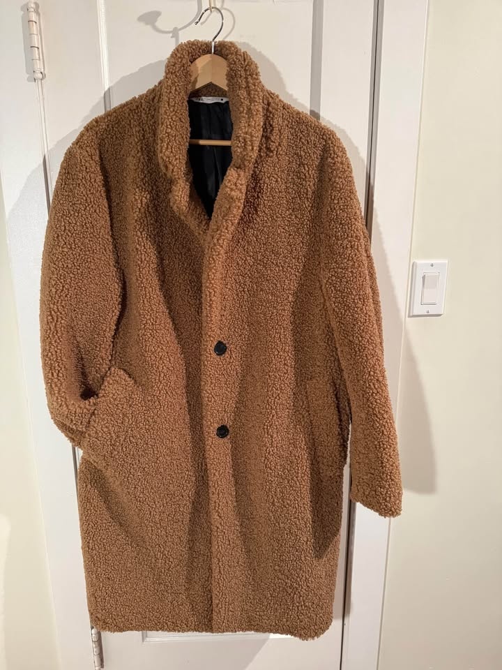 Zara Teddy Coat - photo 3