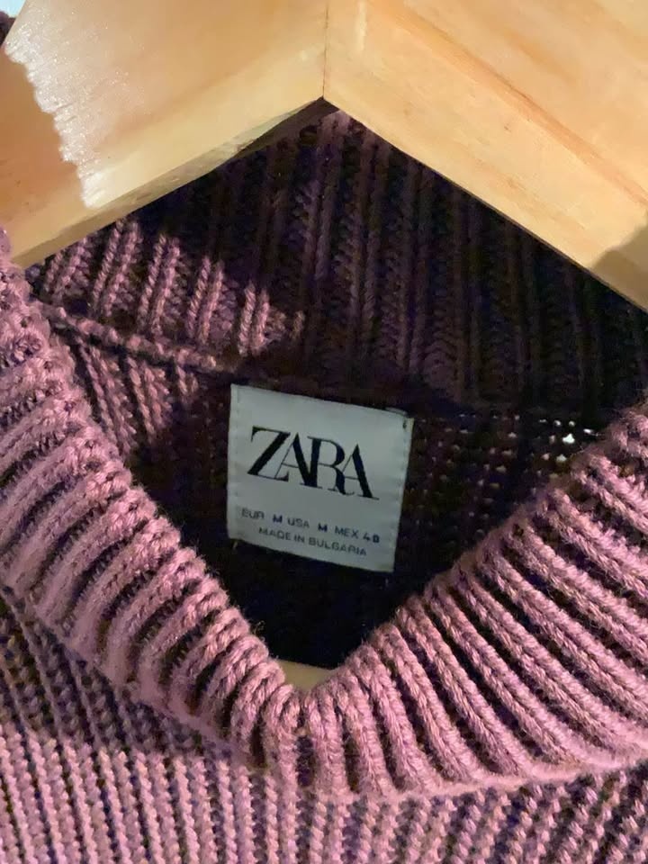 Burgundy Zara Mock Neck - photo 4