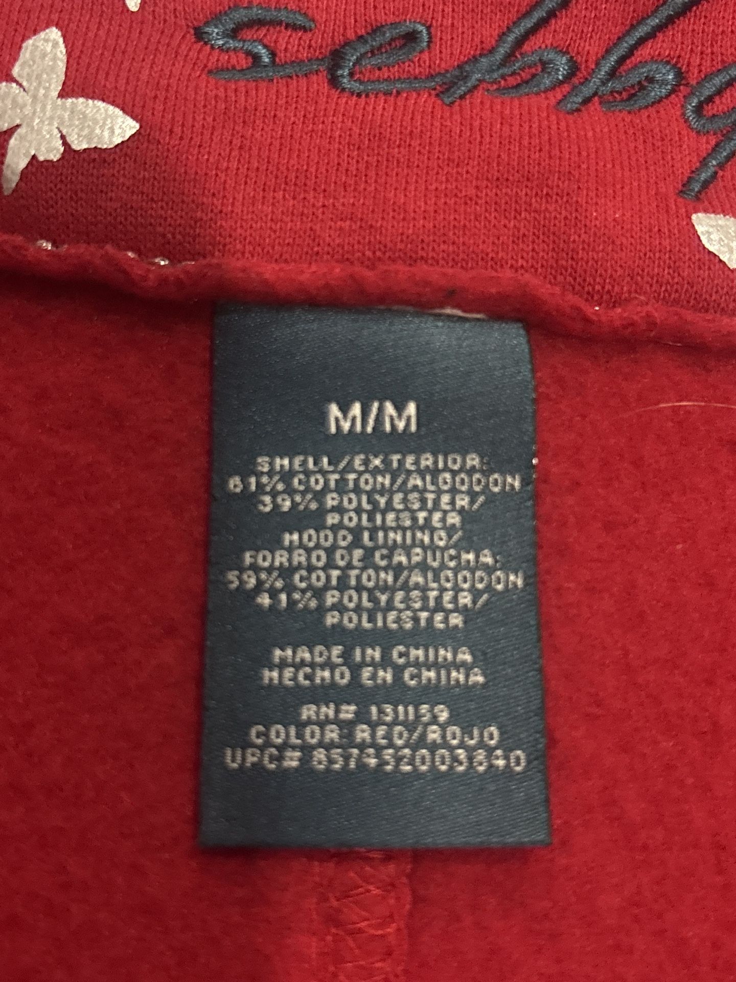 Sebby Collection Women’s Red Hooded Peacoat – Size Medium - photo 5