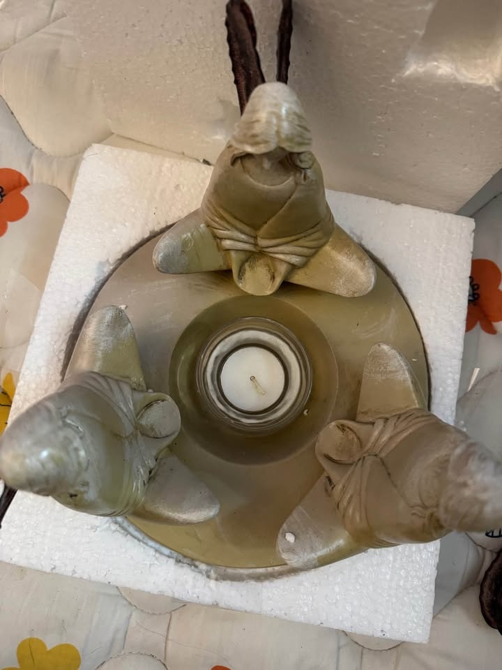 Circle of friends/angels candle holder - photo 3