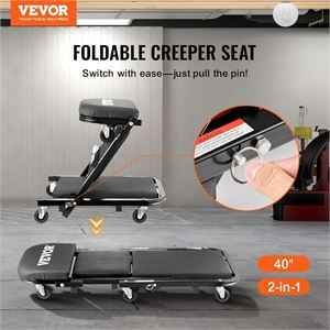 VEVOR Foldable Garage Creeper / Mechanic Seat – New/Open Box! - photo 2
