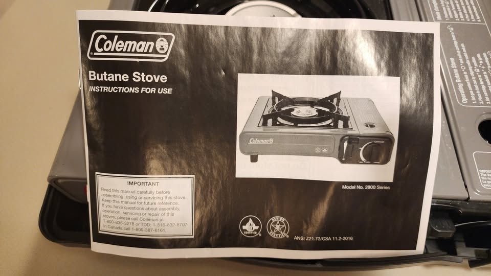 Coleman Portable Butane Stove w/ Case (Model 2800) - photo 2