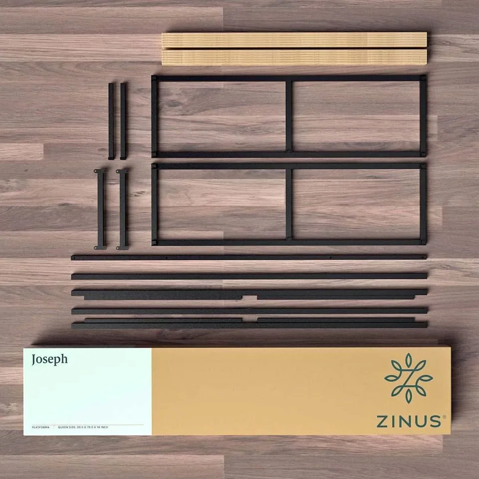 Zinus Joseph 10 inch Metal Platform Bed Frame Queen #461 thumbnail