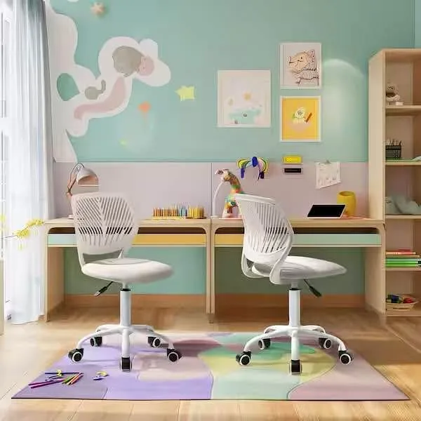 Carnation Fabric Ergonomic Swivel Task Chair thumbnail