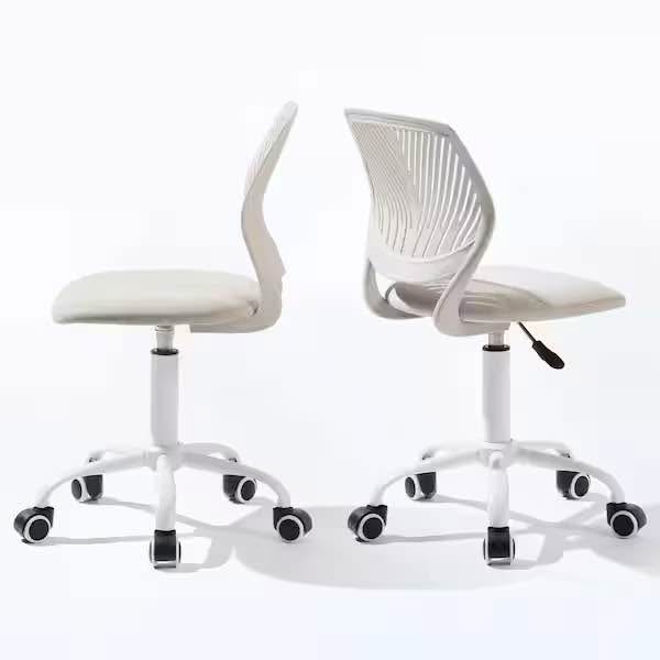 Carnation Fabric Ergonomic Swivel Task Chair - photo 5