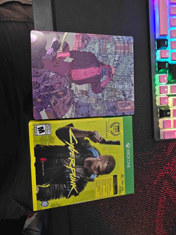 Cyberpunk 2077 Xbox plus steelbook