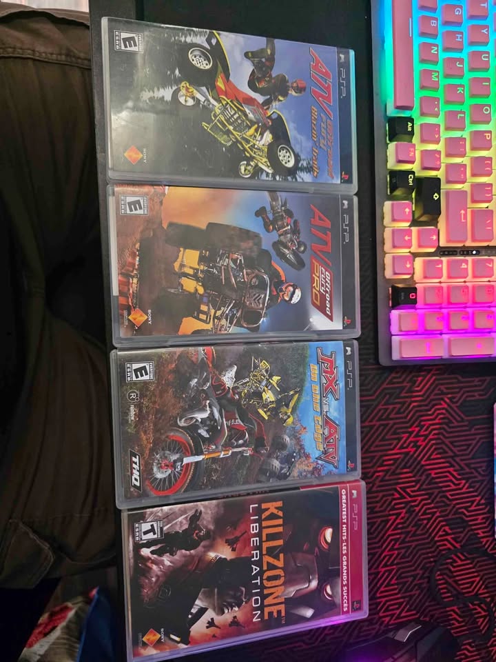 PSP Games - Killzone, MX vs ATV, ATV Offroad Fury