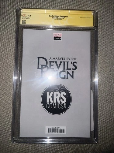 Devils reign omega one CGC 9.8 KRS comics - photo 2