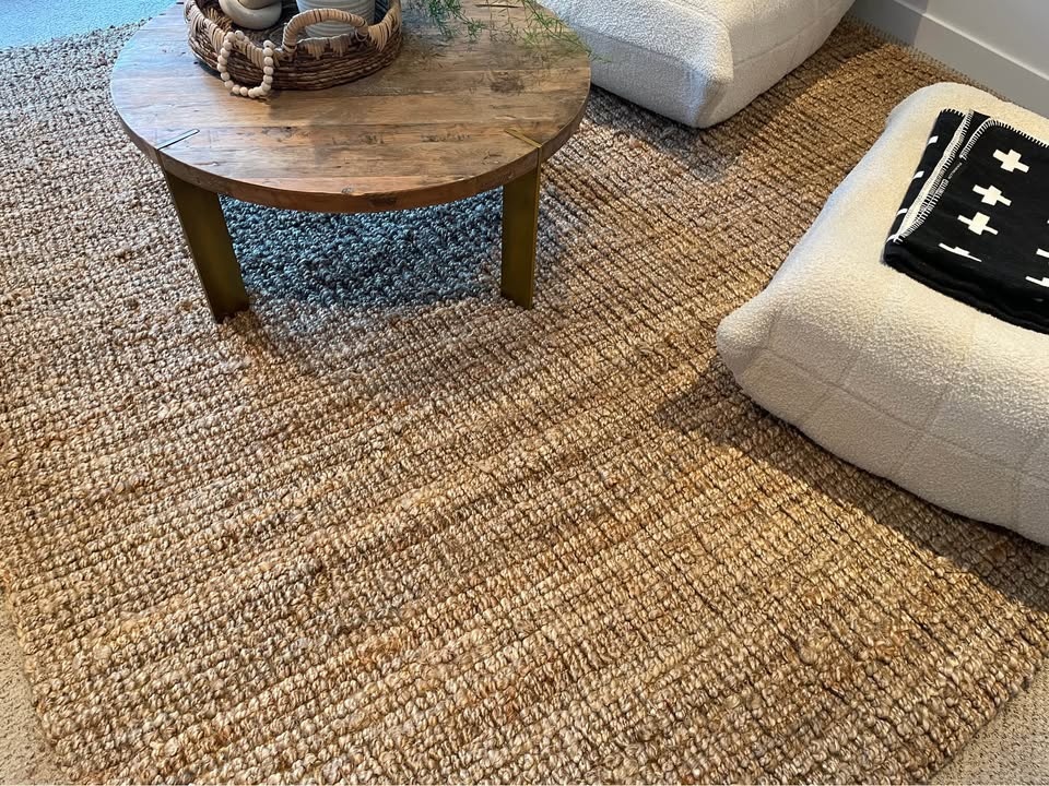 Huge Safavieh Natural Jute Rug — 9′×9′ Square — Coastal/Boho Sty - photo 2