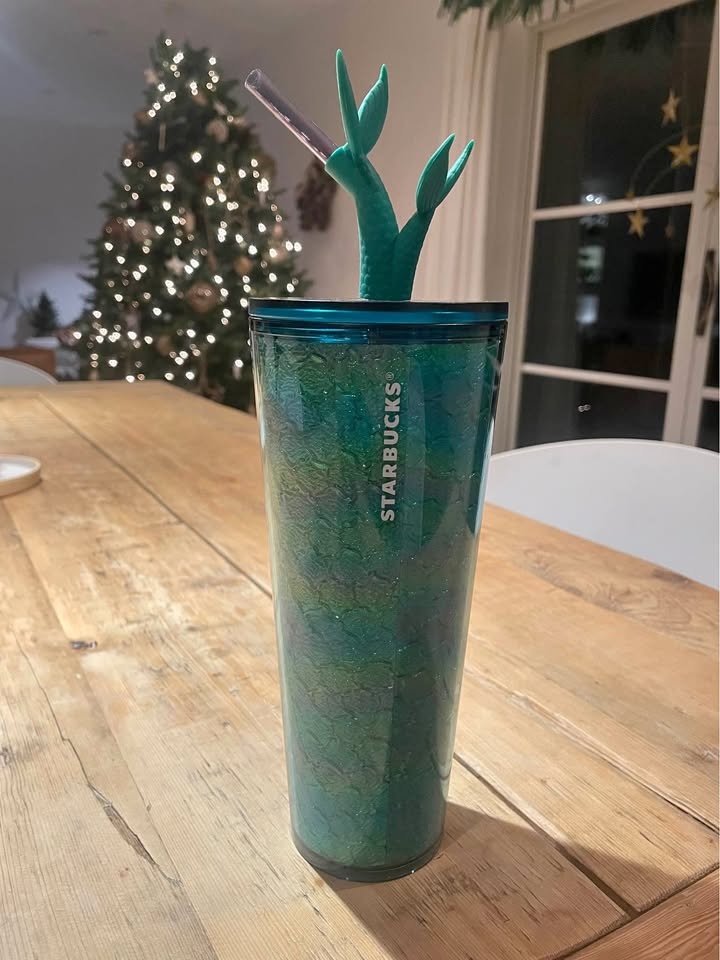 🌊BRAND NEW Starbucks Mermaid Tail Tumbler🧜‍♀️✨RARE